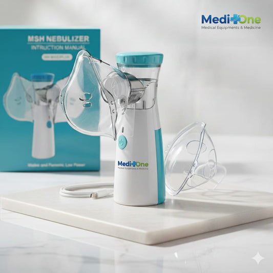 Mesh Portable Nebulizer Machine & Mask for Kids and Adults Mini Inhaler Nebulizer