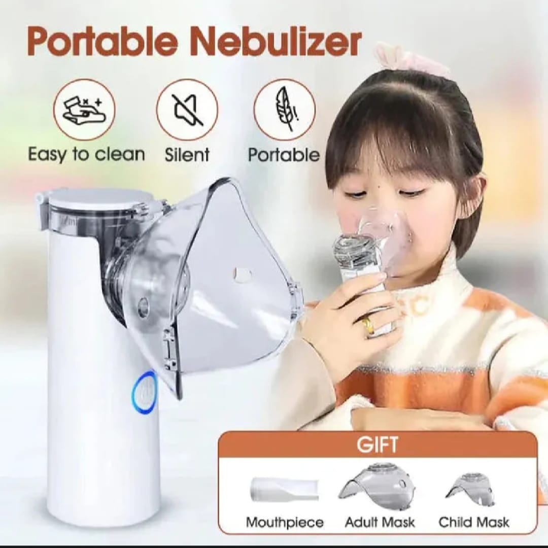 Mesh Portable Nebulizer Machine & Mask for Kids and Adults Mini Inhaler Nebulizer